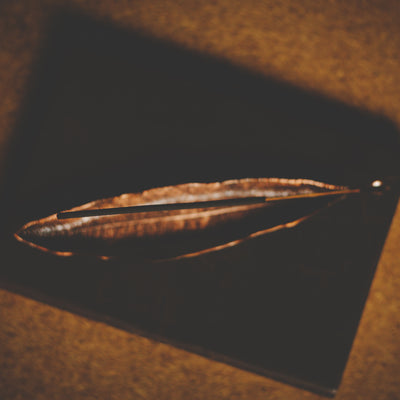 Red Leaf Incense Holder